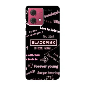 Чохол з музикальним гуртом для Motorola MOTO G84 (BLACKPINK)