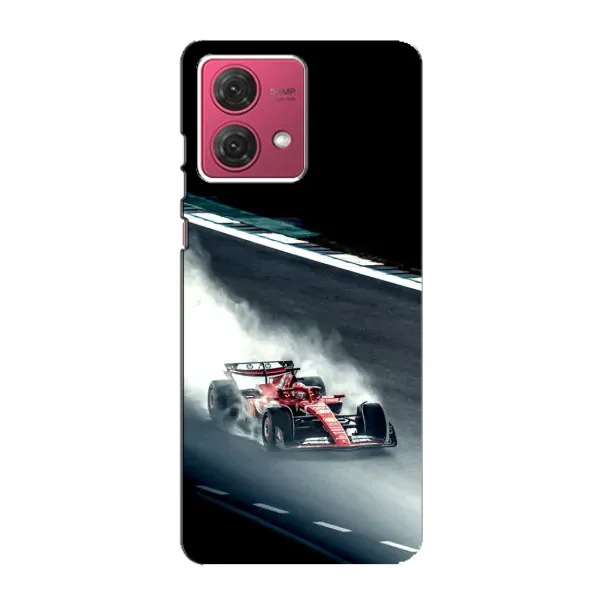 Чохол з принтом «Болід гоночний» для Motorola MOTO G84