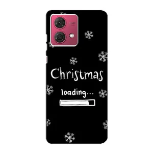 Різдвяні, Святкові Чохли для Моторола МОТО G84 (Christmas loading)