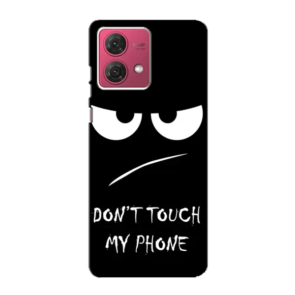 Чехол с принтом «Dont Touch» для Motorola MOTO G84 Чехол с принтом «Dont Touch» для Motorola MOTO G84