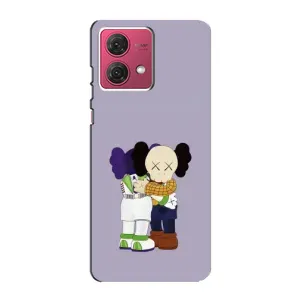 Чохли для Motorola MOTO G84 - Bearbrick Louis Vuitton (PREMIUMPrint) (Дружба Беарбрік)