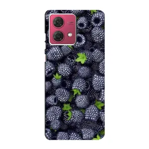 Чохли з фруктами для Motorola MOTO G84 (VPrint) (Ожина)