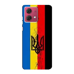 Украинские Чехлы для Motorola MOTO G84 с картинкой УПА (AlphaPrint)