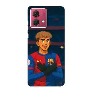 Чохол з принтом «Футболіст Ямаль» для Motorola MOTO G84