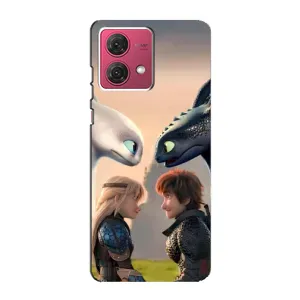 Чохол з принтом «Гикавка і Астрід» для Motorola MOTO G84