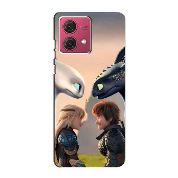 Чохол з принтом «Гикавка і Астрід» для Motorola MOTO G84
