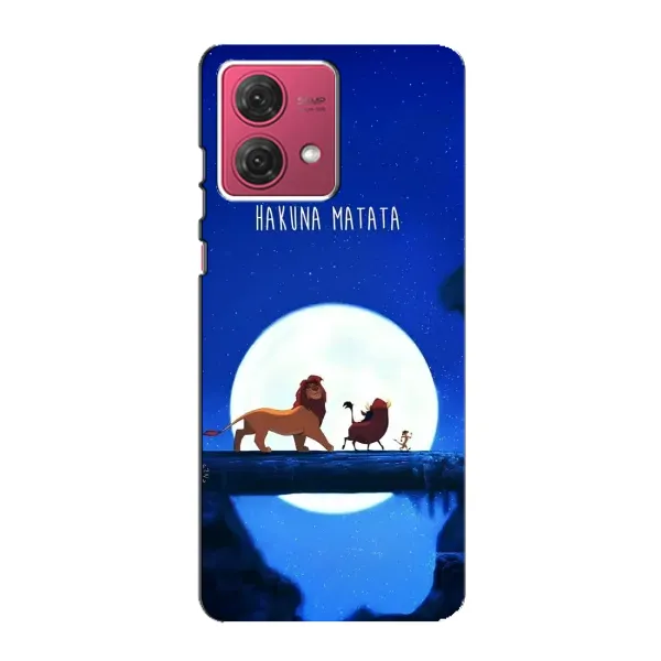 Чехол с принтом «Хакуна Матата» для Motorola MOTO G84