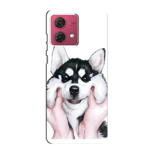 Чехол с Хаски для Motorola MOTO G84 - (AlphaPrint)