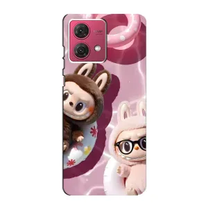 Чехол с Лабубу на Motorola MOTO G84 (Игрушка Лабубу)