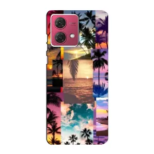 Силіконовий чохол з КАРТИНКАМИ літо для Motorola MOTO G84 (AlphaPrint) (Літня відпустка)