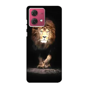 Чохол з картинкою ЛЕВ для Motorola MOTO G84 (VPrint) (Лев)