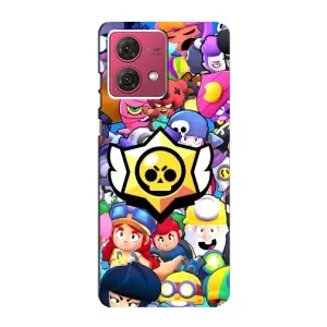 Чехол для Motorola MOTO G84 Бравл Старс (VPrint)