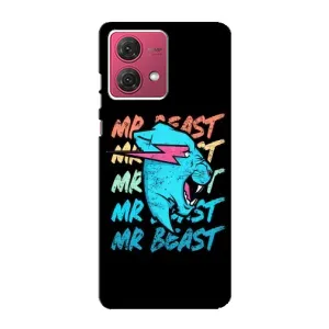 Чохли Містер Біст для Моторола МОТО G84 (logo Mr beast)