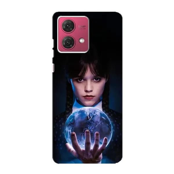 Чехол с принтом «Магическая сфера Уэнздей» для Motorola MOTO G84