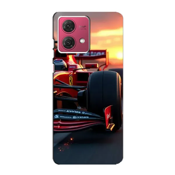 Чохол з принтом «Макларен на заході» для Motorola MOTO G84