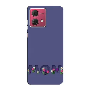 Чохол з принтом «Мама в квітах» для Motorola MOTO G84