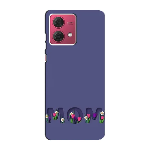 Чохол з принтом «Мама в квітах» для Motorola MOTO G84 Чохол з принтом «Мама в квітах» для Motorola MOTO G84