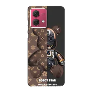 Круті Чохли Луі Віттон для Motorola MOTO G84 (AlphaPrint) (Ведмідь Луі Вітон)