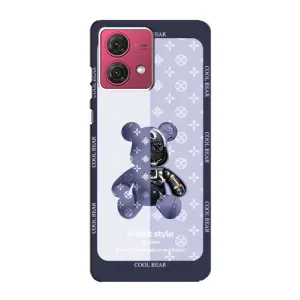 Круті Чохли Луі Віттон для Motorola MOTO G84 (AlphaPrint) (Медведик LV)