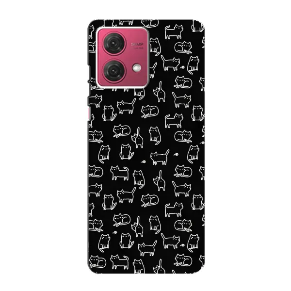 Чехол с принтом «Меленькие котики» для Motorola MOTO G84 Чехол с принтом «Меленькие котики» для Motorola MOTO G84