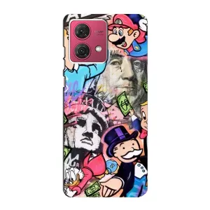 Чохли з крутими принтами для Motorola MOTO G84 - (PREMIUMPrint) (Monopoly man)