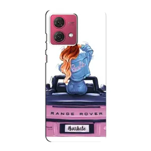 Чохол з друком для Motorola MOTO G84 - (Мода) (AlphaPrint) (На машині)
