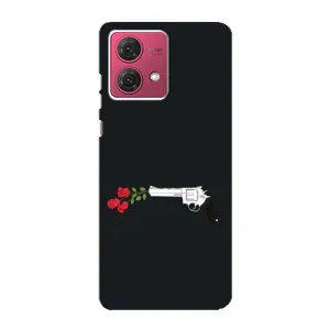 Чехлы (ART) Цветы на Motorola MOTO G84 (VPrint) (Неочікувані квіти)