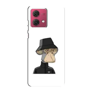 Чехлы с Обезьянами NFT для Motorola MOTO G84 (AlphaPrint) (обезьяна NFT Adidas)