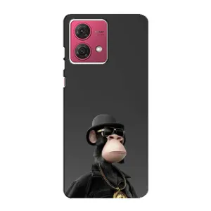 Чехлы с Обезьянами NFT для Motorola MOTO G84 (AlphaPrint) (Обезьяна NFT)