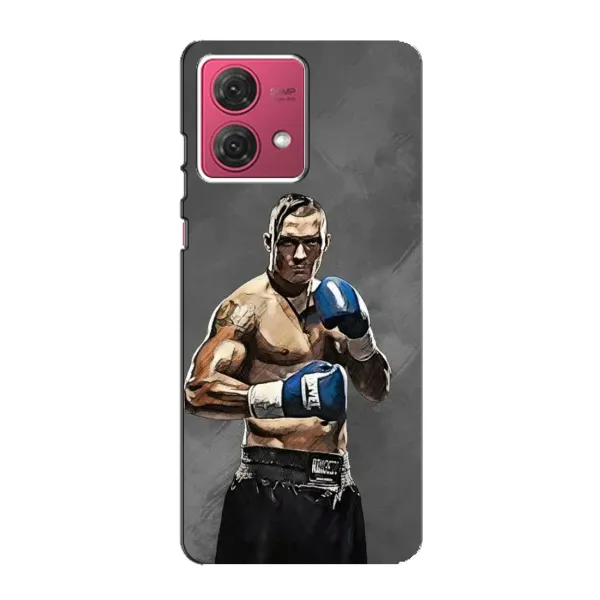 Чехол с принтом «Александр Усик» для Motorola MOTO G84