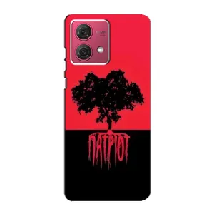Украинские Чехлы для Motorola MOTO G84 с картинкой УПА (AlphaPrint) (Патриот)