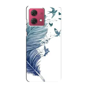Чехол с принтом «Перышко» для Motorola MOTO G84