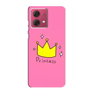 Чехол с принтом «Princess» для Motorola MOTO G84