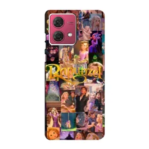 Чехол Рапунцель для Motorola MOTO G84 (Коллаж Рапунцель)