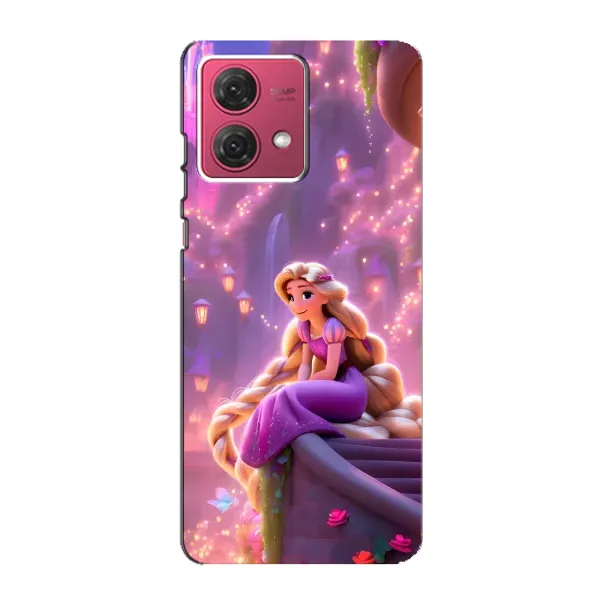 Чохол з принтом «Рапунцель у замку» для Motorola MOTO G84