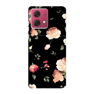Чохли з квітами для Motorola MOTO G84 (VPrint) (Трояндочки)