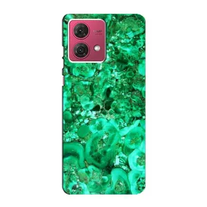 Мраморний чехол на Motorola MOTO G84 (VPrint) (Салатовий Мрамор)
