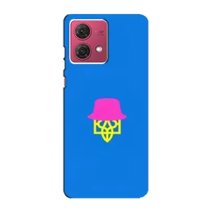 Чехлы для Motorola MOTO G84  Укр. Символика (AlphaPrint) (Шапка на гербу)