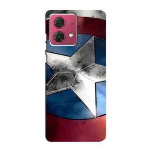 Чехол с принтом «Щит Капитана Америки» для Motorola MOTO G84