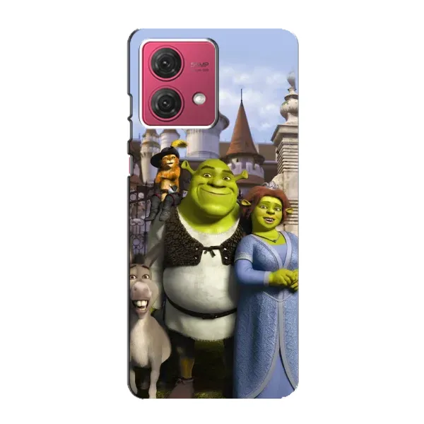 Чехол с принтом «Сказочные герои Шрека» для Motorola MOTO G84
