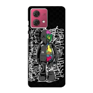 Чохли для Motorola MOTO G84 - Bearbrick Louis Vuitton (PREMIUMPrint) (Стиль Bearbrick)