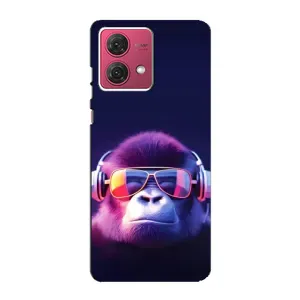 Чохол з принтом «Стильна мавпа» для Motorola MOTO G84