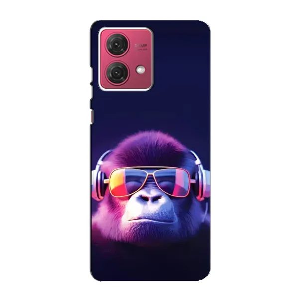 Чохол з принтом «Стильна мавпа» для Motorola MOTO G84