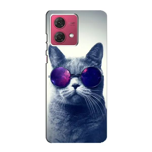Чехол с принтом «Стильный кот» для Motorola MOTO G84 Чехол с принтом «Стильный кот» для Motorola MOTO G84