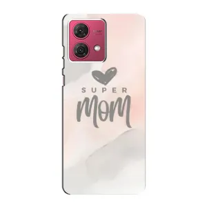Чохол з принтом «Супер мама» для Motorola MOTO G84