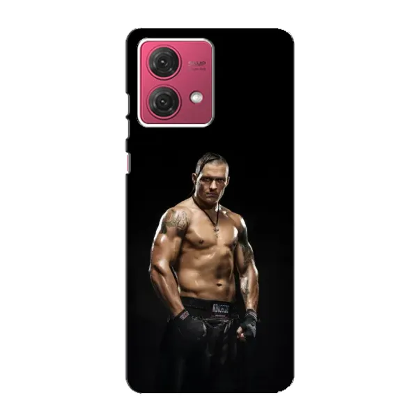 Чехол с принтом «Чемпион Александр Усик» для Motorola MOTO G84