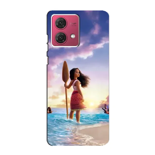 Чехол с принтом «Моана с веслом» для Motorola MOTO G84