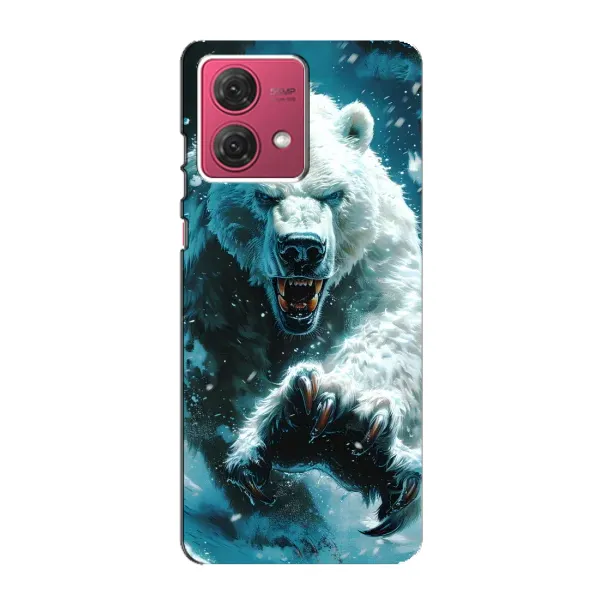 Чехол с принтом «Полярный медведь» для Motorola MOTO G84