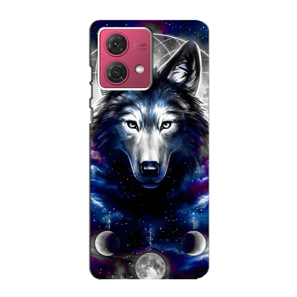 Чохол з принтом «Вовк» для Motorola MOTO G84