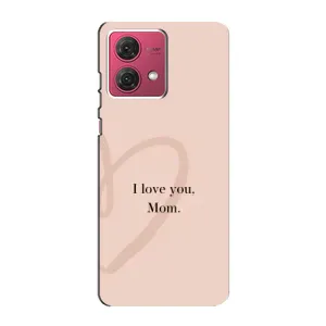 Чохол з принтом «Серце мамі» для Motorola MOTO G84